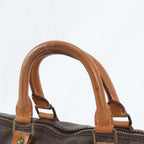Louis Vuitton Monogram Keepall 45 Leather Boston Bag Tote Carry — view 2
