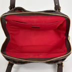 Louis Vuitton Belem MM Shoulder Bag Damier Brown — view 9