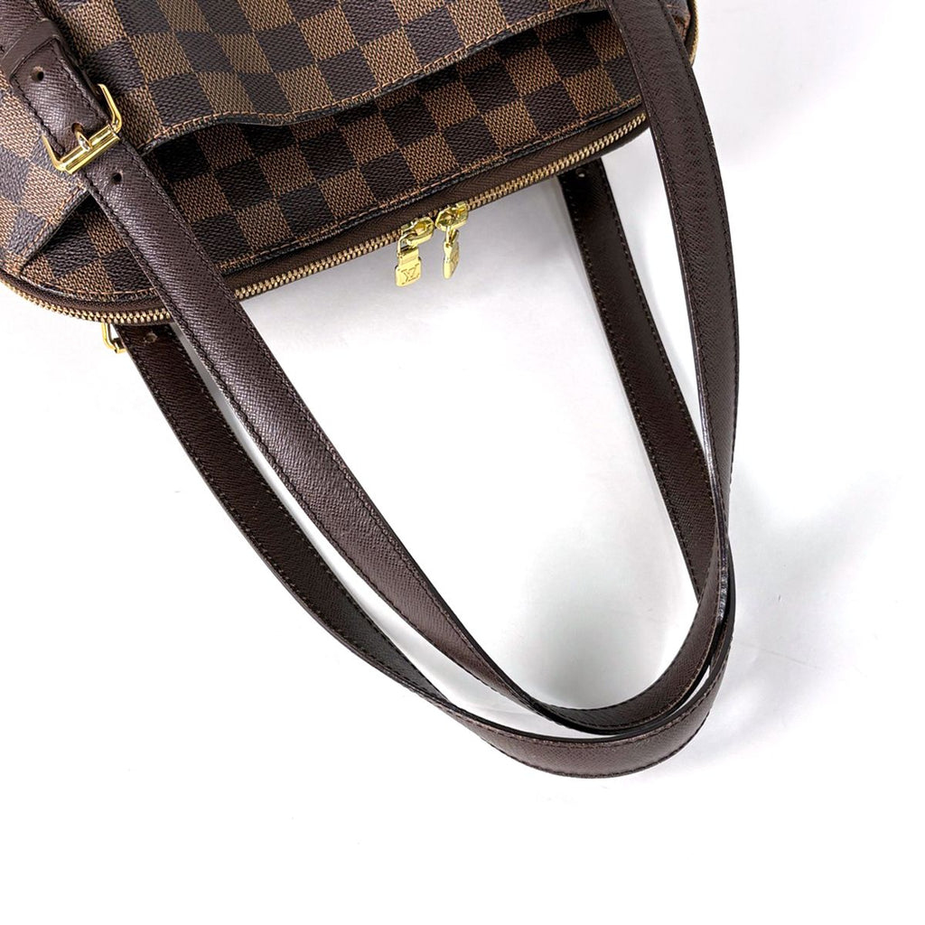 Louis Vuitton Belem MM Shoulder Bag Damier Brown — view 6