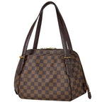 Louis Vuitton Belem MM Shoulder Bag Damier Brown