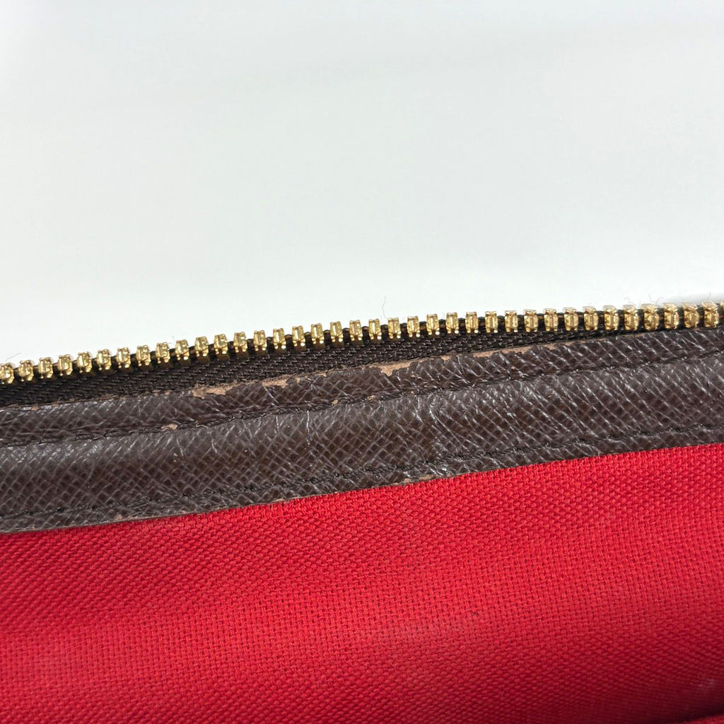 Louis Vuitton Belem MM Shoulder Bag Damier Brown — view 7