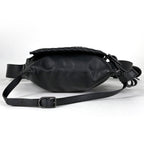 Bottega Veneta Intrecciato Waist Bag Pouch Leather Black — view 3