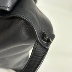 Bottega Veneta Intrecciato Waist Bag Pouch Leather Black — view 4
