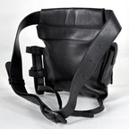 Bottega Veneta Intrecciato Waist Bag Pouch Leather Black — view 2