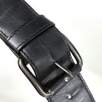 Bottega Veneta Intrecciato Waist Bag Pouch Leather Black — view 7