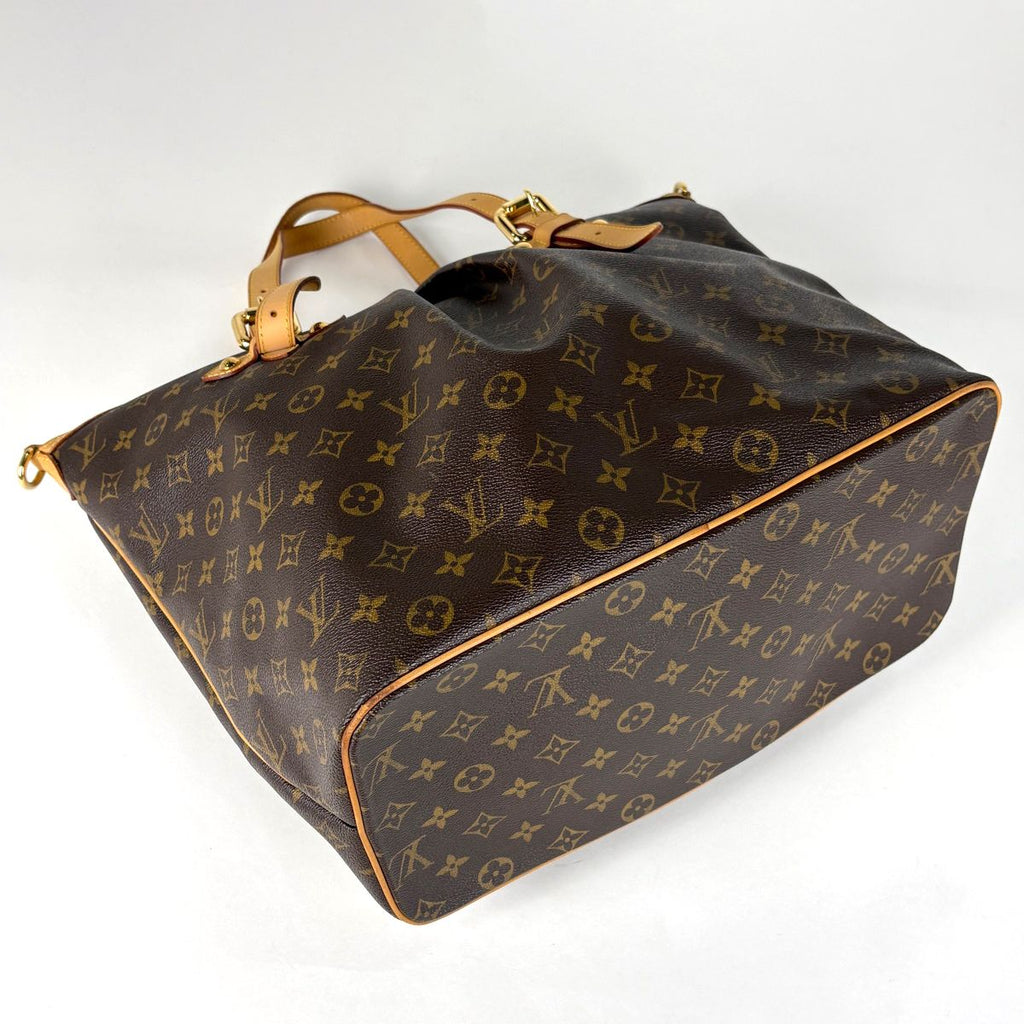 Louis Vuitton Palermo GM Handbag 2-Way Shoulder Tote Monogram Brown — view 2