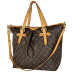 Louis Vuitton Palermo GM Handbag 2-Way Shoulder Tote Monogram Brown