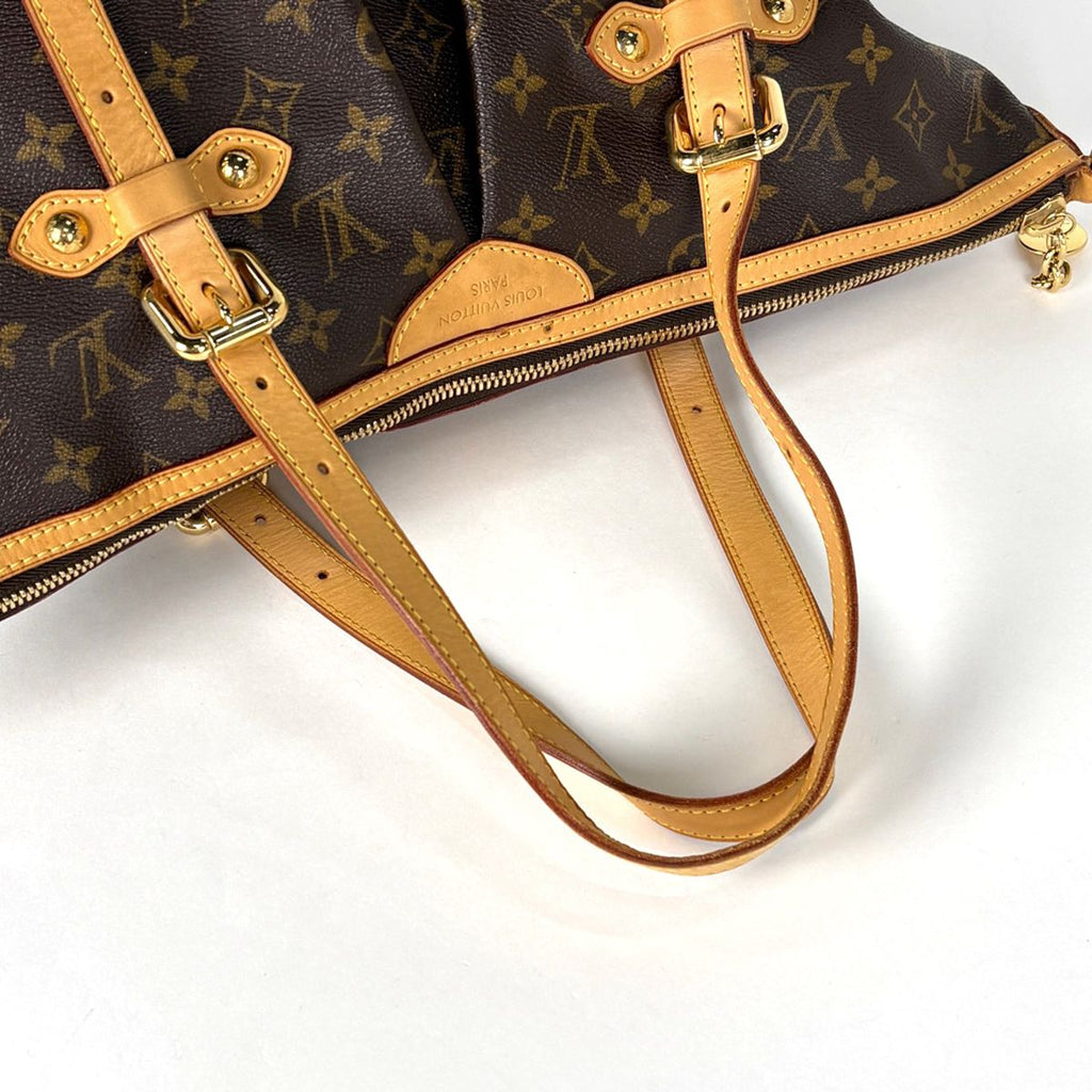 Louis Vuitton Palermo GM Handbag 2-Way Shoulder Tote Monogram Brown — view 6