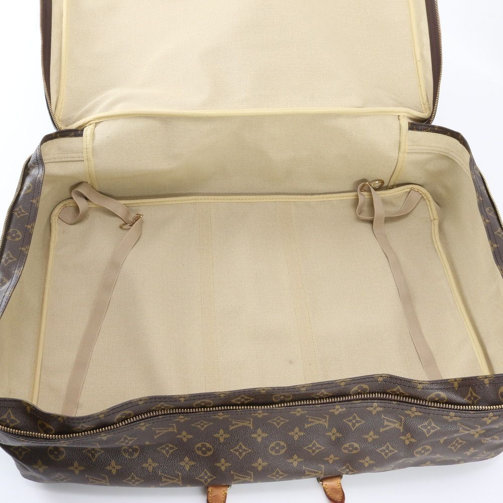 Louis Vuitton Monogram Sirius 60 Leather Boston Bag Tote — view 8