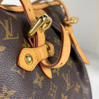 Louis Vuitton Palermo GM Handbag 2-Way Shoulder Tote Monogram Brown — view 4