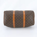 Louis Vuitton Monogram Sac Spruce 45 Leather Boston Bag Tote — view 6