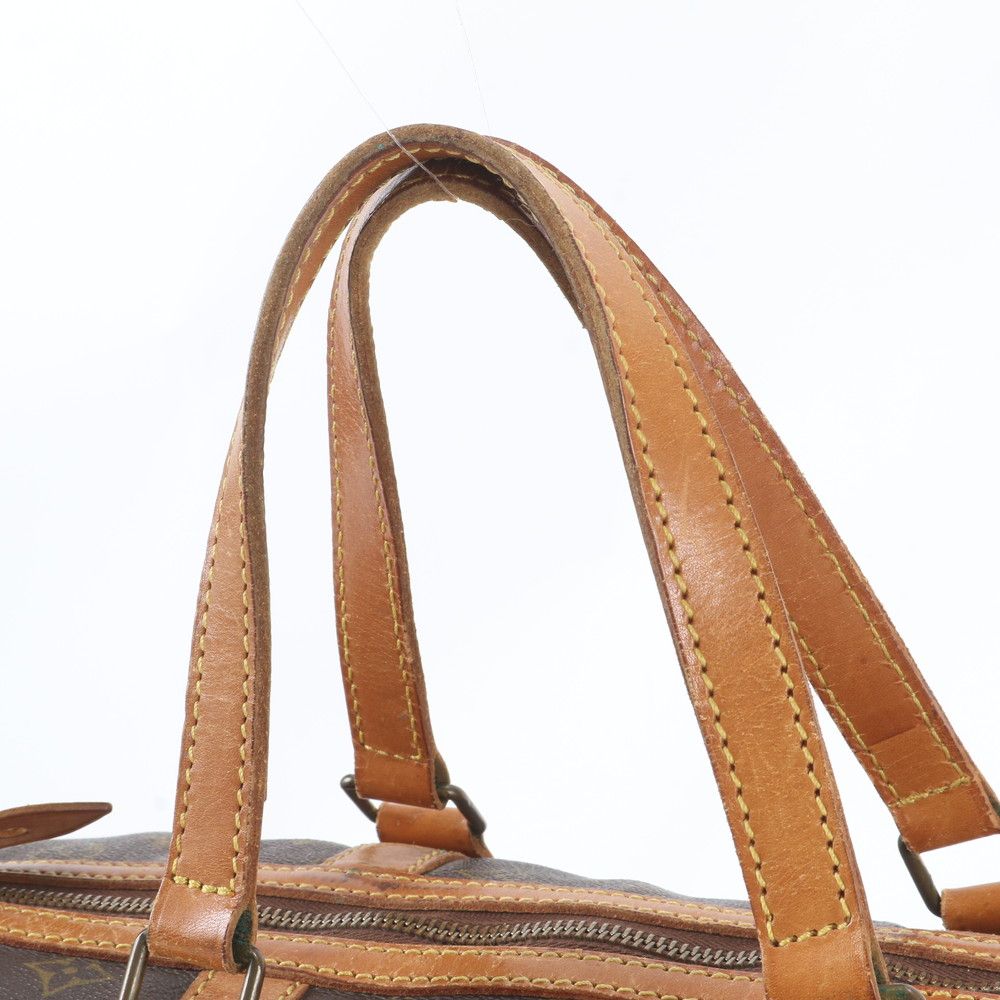 Louis Vuitton Monogram Sac Spruce 45 Leather Boston Bag Tote — view 2