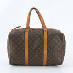 Louis Vuitton Monogram Sac Spruce 45 Leather Boston Bag Tote