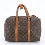 Louis Vuitton Monogram Sac Suple 35 Leather Boston Bag Tote — view 3