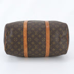 Louis Vuitton Monogram Sac Suple 35 Leather Boston Bag Tote — view 6