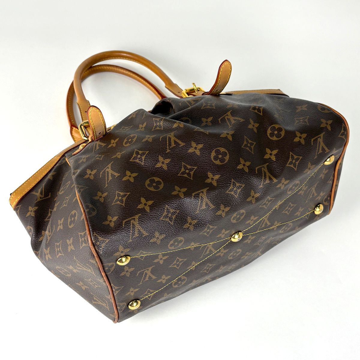 Louis Vuitton Tivoli GM Handbag Monogram Brown — view 2