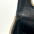 Chanel CC Logo Chain Pouch Mini Quilted Charm Leather Gold — view 8