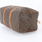 Louis Vuitton Monogram Sac Suple 45 Leather Boston Bag Tote — view 4