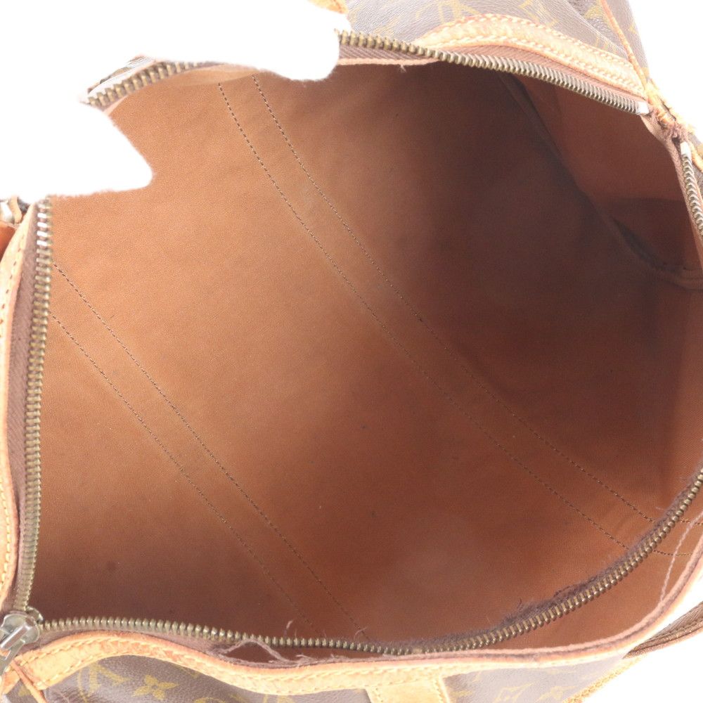 Louis Vuitton Monogram Sac Suple 45 Leather Boston Bag Tote — view 7