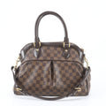Louis Vuitton Damier Trevi PM Leather 2-Way Shoulder Bag Tote Hand
