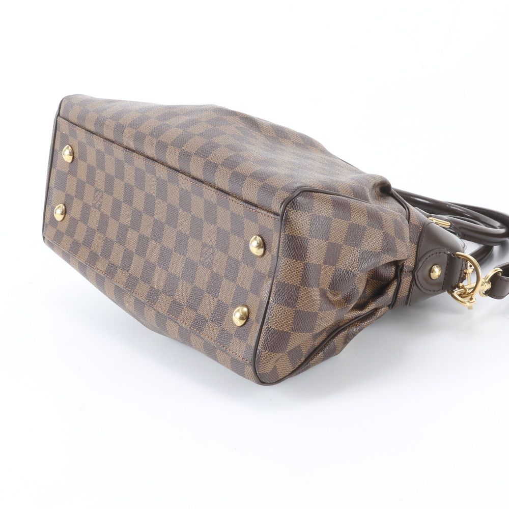 Louis Vuitton Damier Trevi PM Leather 2-Way Shoulder Bag Tote Hand — view 5