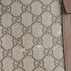 Gucci GG Supreme Nice Leather 2-Way Shoulder Bag Crossbody Tote — view 9