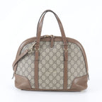 Gucci GG Supreme Nice Leather 2-Way Shoulder Bag Crossbody Tote — view 4