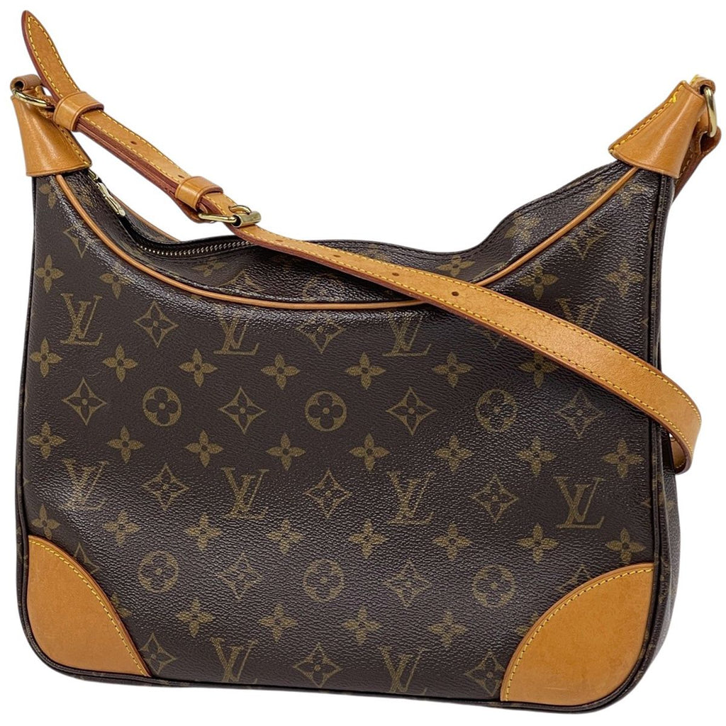 Louis Vuitton Boulogne 30 Shoulder Bag Monogram Brown
