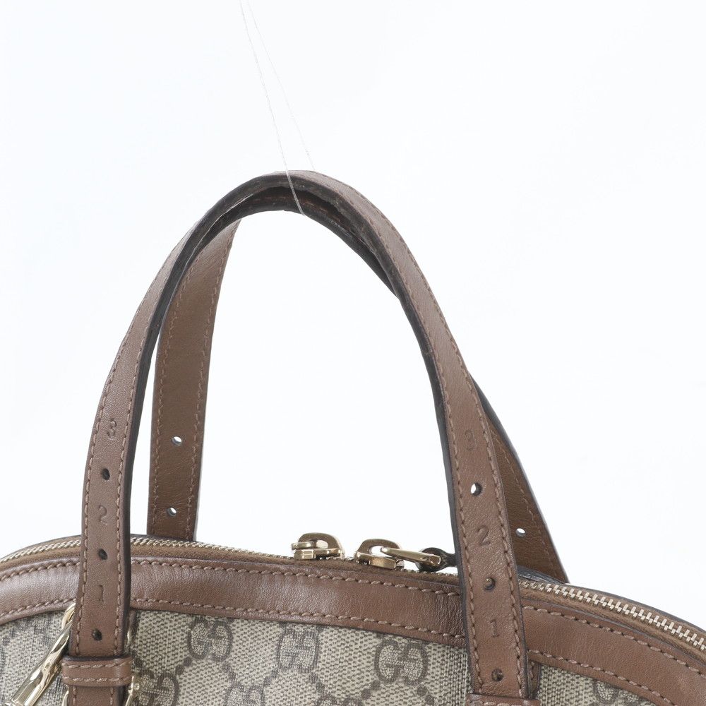 Gucci GG Supreme Nice Leather 2-Way Shoulder Bag Crossbody Tote — view 2