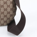 Gucci GG Canvas Leather Shoulder Bag Crossbody — view 2