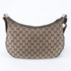 Gucci GG Canvas Leather Shoulder Bag Crossbody — view 3