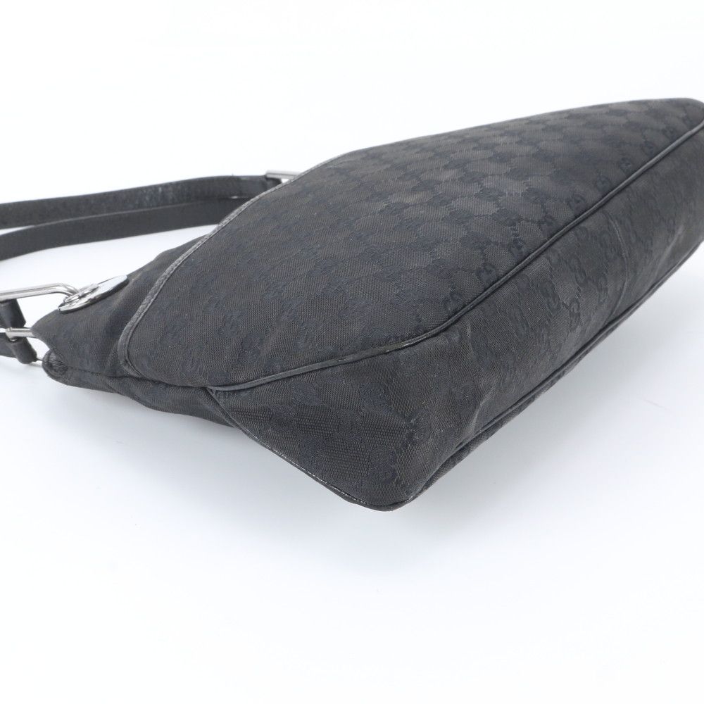 Gucci GG Canvas Eclipse Leather Tote Shoulder Black — view 5