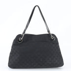Gucci GG Canvas Eclipse Leather Tote Shoulder Black — view 3