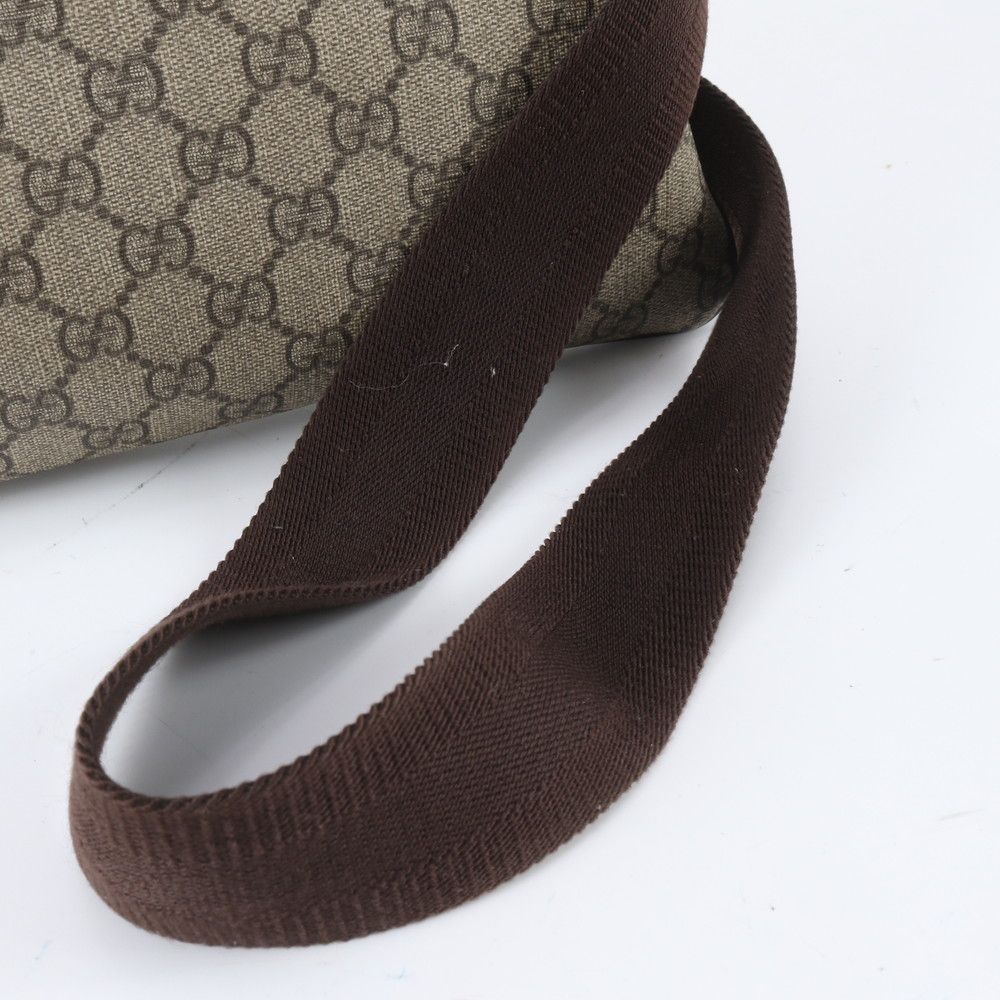 Gucci GG Supreme Leather Shoulder Bag Crossbody Messenger Business Tote — view 2