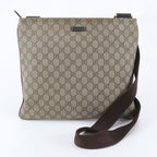 Gucci GG Supreme Leather Shoulder Bag Crossbody Messenger Business Tote