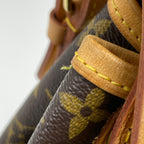 Louis Vuitton Petit Noe Shoulder Drawstring Bag Monogram Brown — view 4