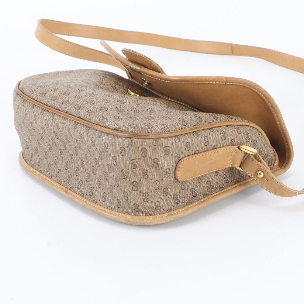 Gucci Vintage Micro GG Sherry Line Leather Shoulder Bag Crossbody — view 4