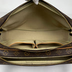 Louis Vuitton Reporter GM Crossbody Shoulder Bag Monogram Brown — view 7
