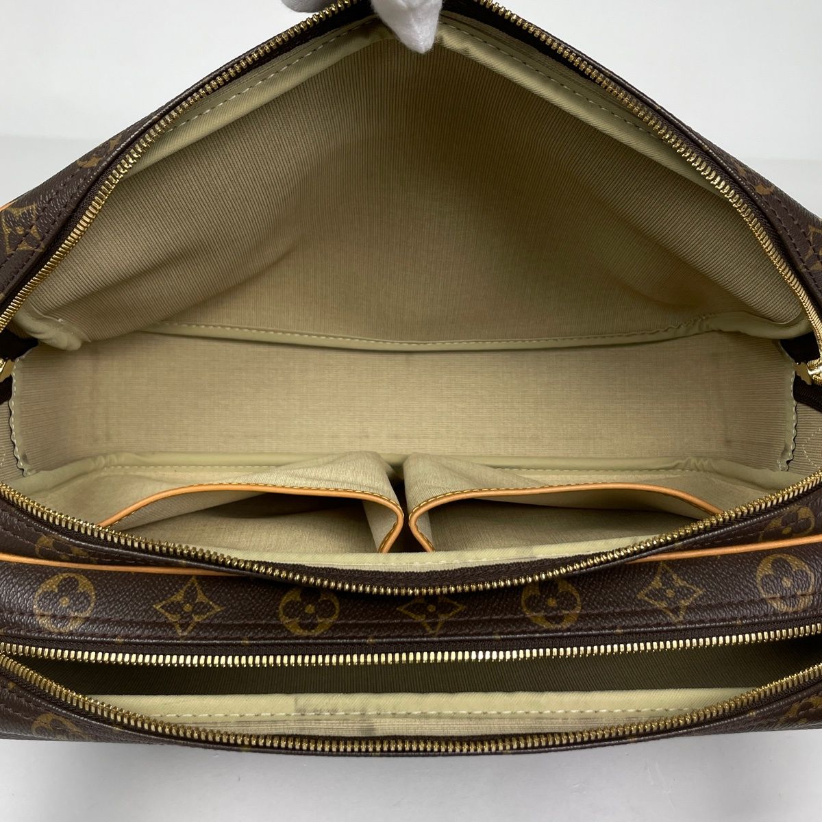 Louis Vuitton Reporter GM Crossbody Shoulder Bag Monogram Brown — view 7