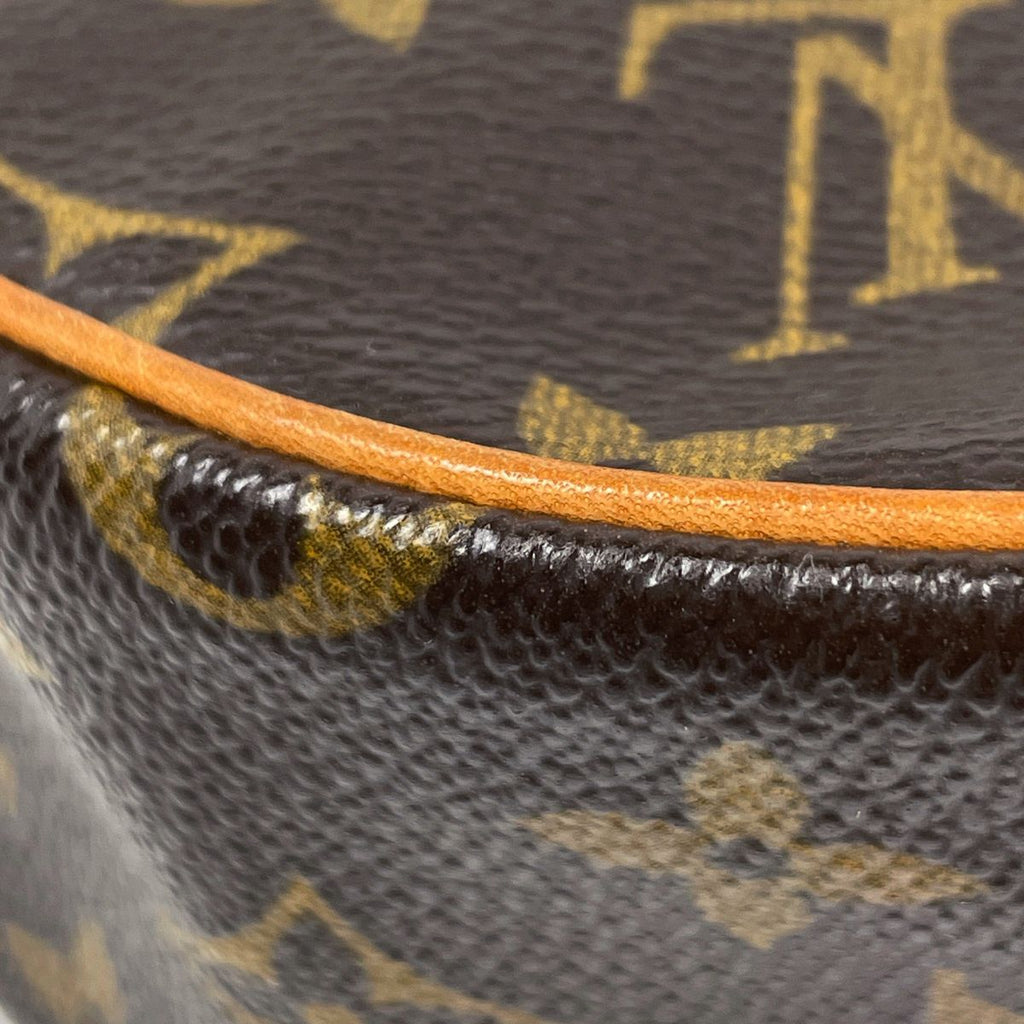 Louis Vuitton Tambourine Crossbody Pochette Shoulder Bag Monogram Brown — view 3