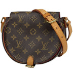 Louis Vuitton Tambourine Crossbody Pochette Shoulder Bag Monogram Brown