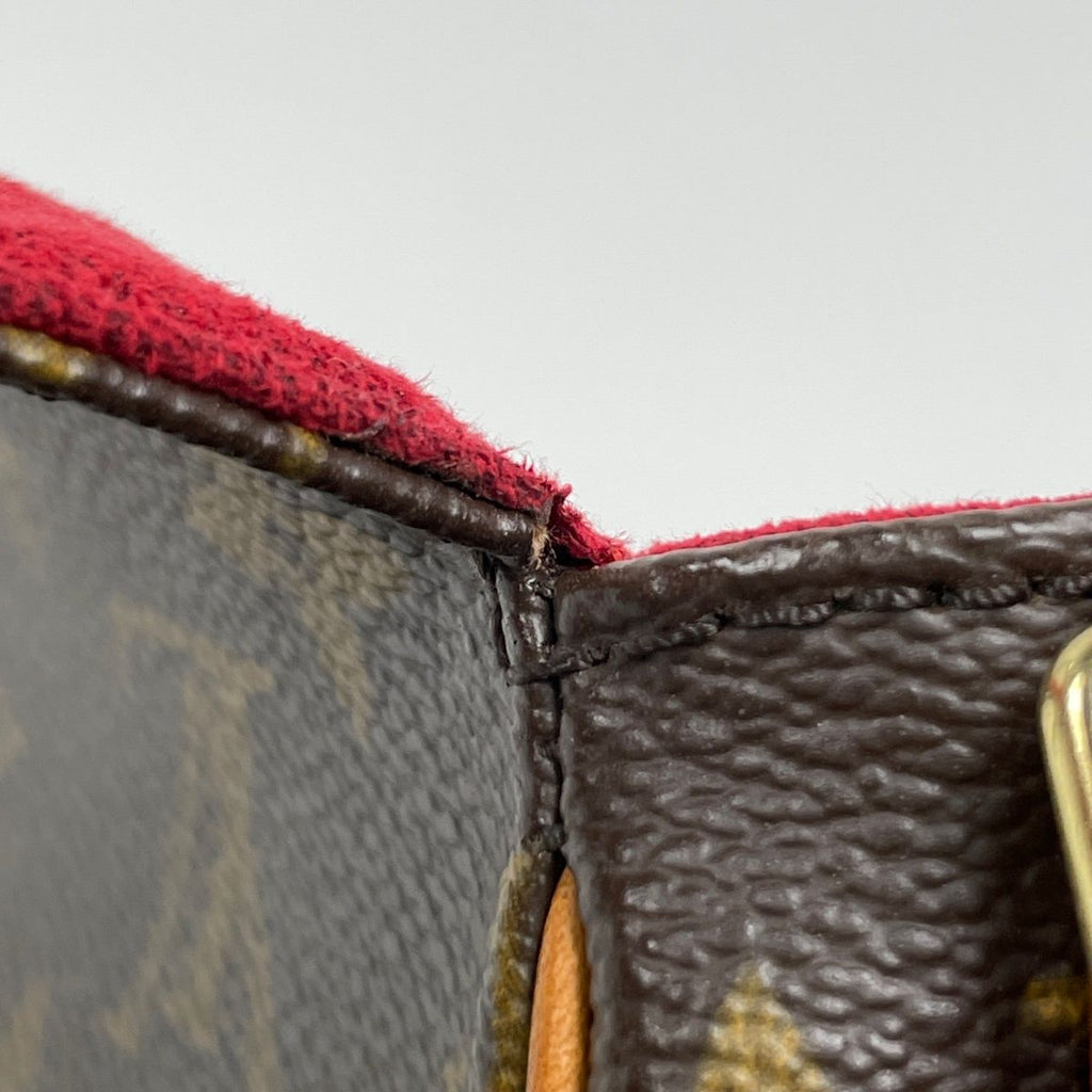 Louis Vuitton Tambourine Crossbody Pochette Shoulder Bag Monogram Brown — view 8