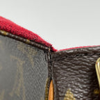 Louis Vuitton Tambourine Crossbody Pochette Shoulder Bag Monogram Brown — view 8