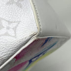 Louis Vuitton Weekend Tote GM Monogram Water Color Multicolor White — view 3