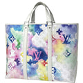 Louis Vuitton Weekend Tote GM Monogram Water Color Multicolor White