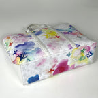 Louis Vuitton Weekend Tote GM Monogram Water Color Multicolor White — view 2