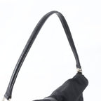 Gucci Jackie 001 Leather Nylon Shoulder Bag Hand Black — view 2