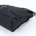 Gucci Jackie 001 Leather Nylon Shoulder Bag Hand Black — view 4