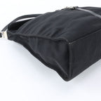 Gucci Jackie 001 Leather Nylon Shoulder Bag Hand Black — view 6