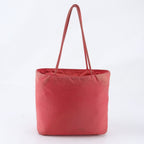 Prada Tessuto Nylon Triangle Logo Tote Shoulder Hand — view 3
